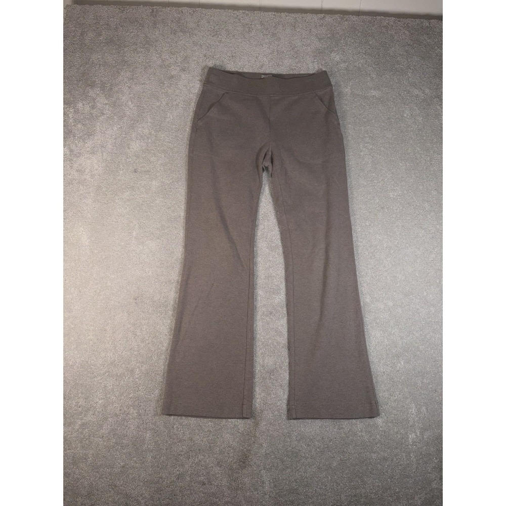 Duluth Trading Co Womens NoGA Naturale Cotton Bootcut Pants Size Sx29 Brown